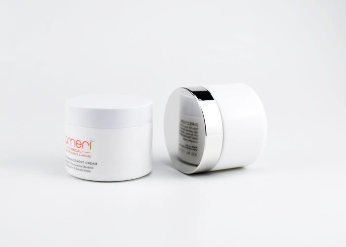 JG-AQ120 120ml Opal White Glass Cosmetic Jar
